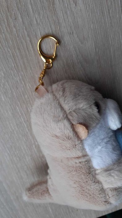 Porta chaves peluche lontra fofa