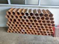 Tijolo para suporte de garrafa de vinho