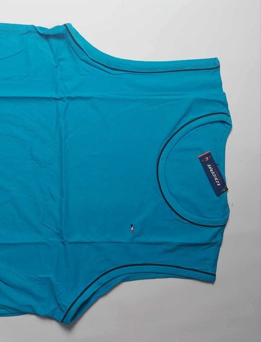 Bezrękawnik męski koszulka bez rękawów bawełna Ezdicorne r 4XL- 126 cm