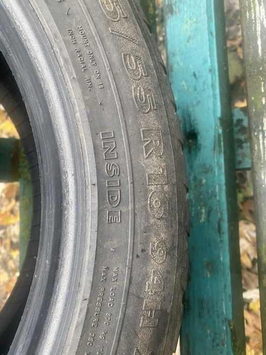 NOKIAN 205/55 R-16, дві шини,хороший стан