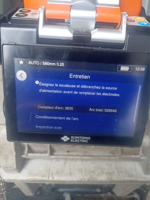 Сварочный аппарат оптоволокна Sumitomo 72c (2019г)