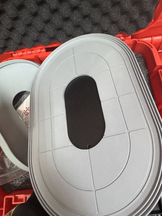 Акумуляторна вакуумна присоска алюм 150X230мм 150кг 6109 Shijing