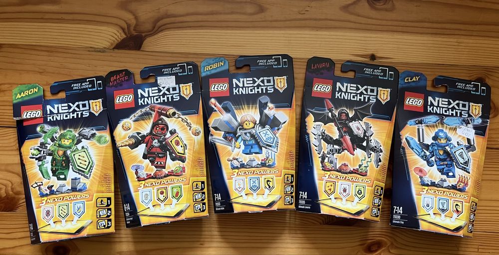 Zestawy LEGO Nexo Knights