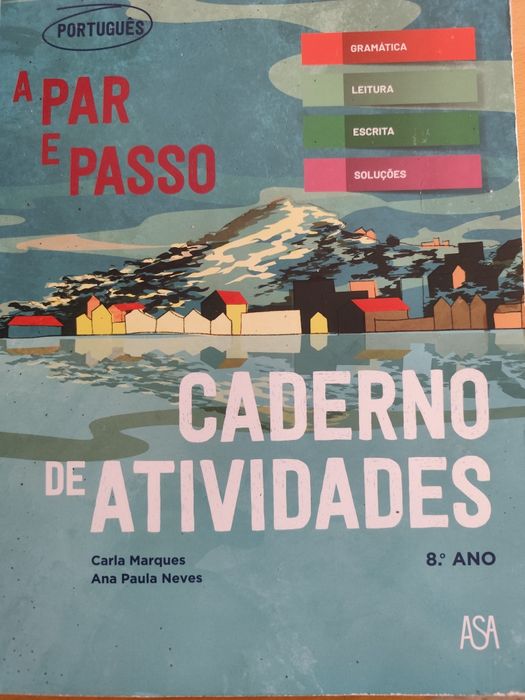 Cadernos de atividades 8° ano Português