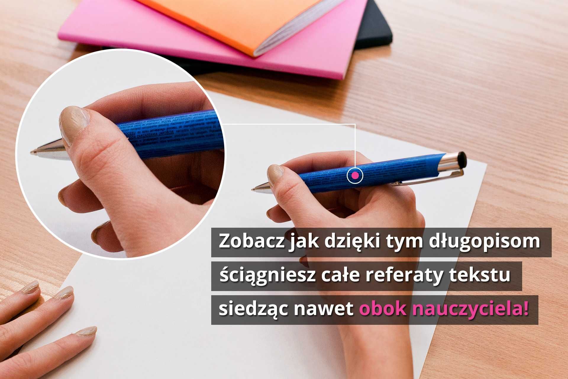 ZAKAZANY DŁUGOPIS® ściąga, do ściągania, ze ściągą 24H