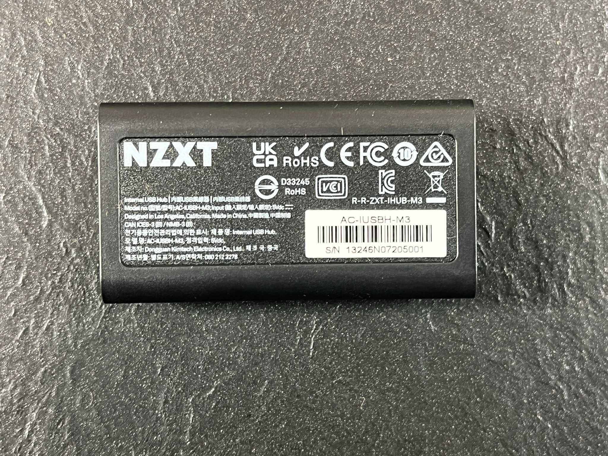 NZXT wewnętrzny Hub USB 2.0 3 generacja
