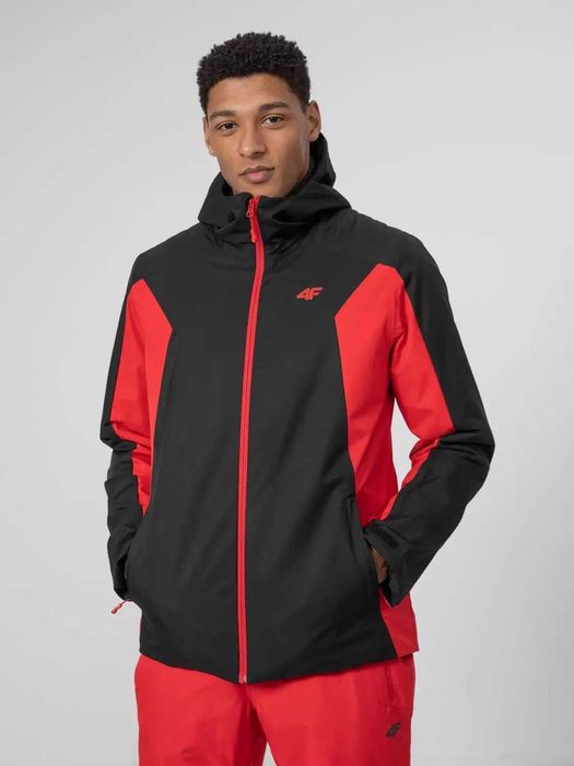 Kurtka męska narciarska 4F kumn002 czarna roz.XL