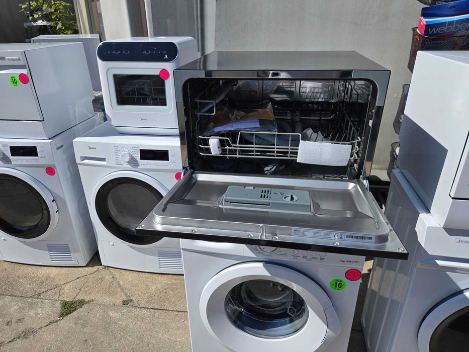 JANKI, ul. Wspólna 6 czarna zmywarka nablatowa Comfee