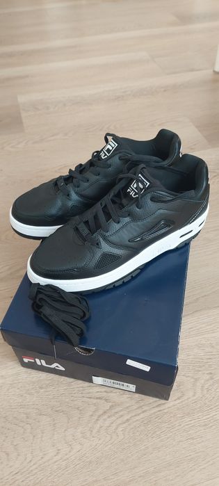 Кеды кроссовки FILA мужские, черные, демисезон, р.43, ст.-28см новые