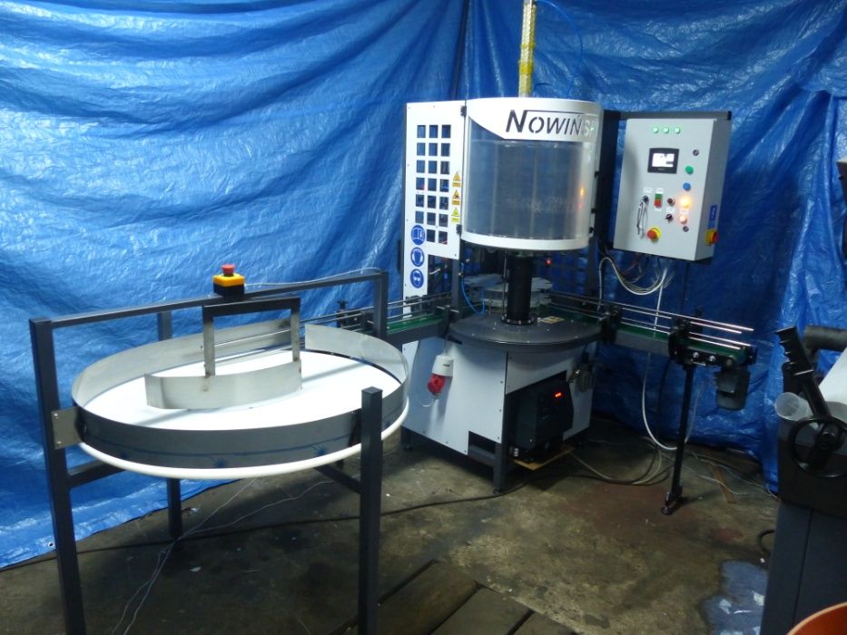 Wklejarka knota (półautomatyczna do wkładów, zniczy)