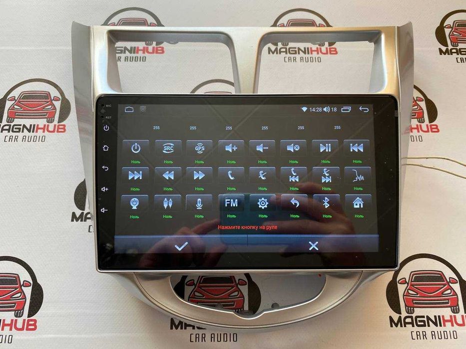 Магнитола Hyundai Accent,Solaris,Verna  2010-2016 Автомагнитола