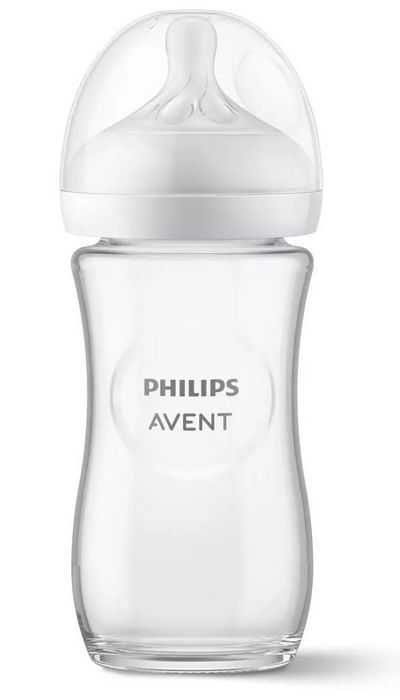 Philips Avent Szklana Butelka Responsywna Natural 240ml. SCY933/01