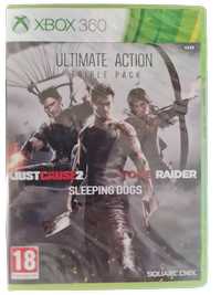 Ultimate Action Just Cause Sleeping Dogs Tomb Raider Xbox 360