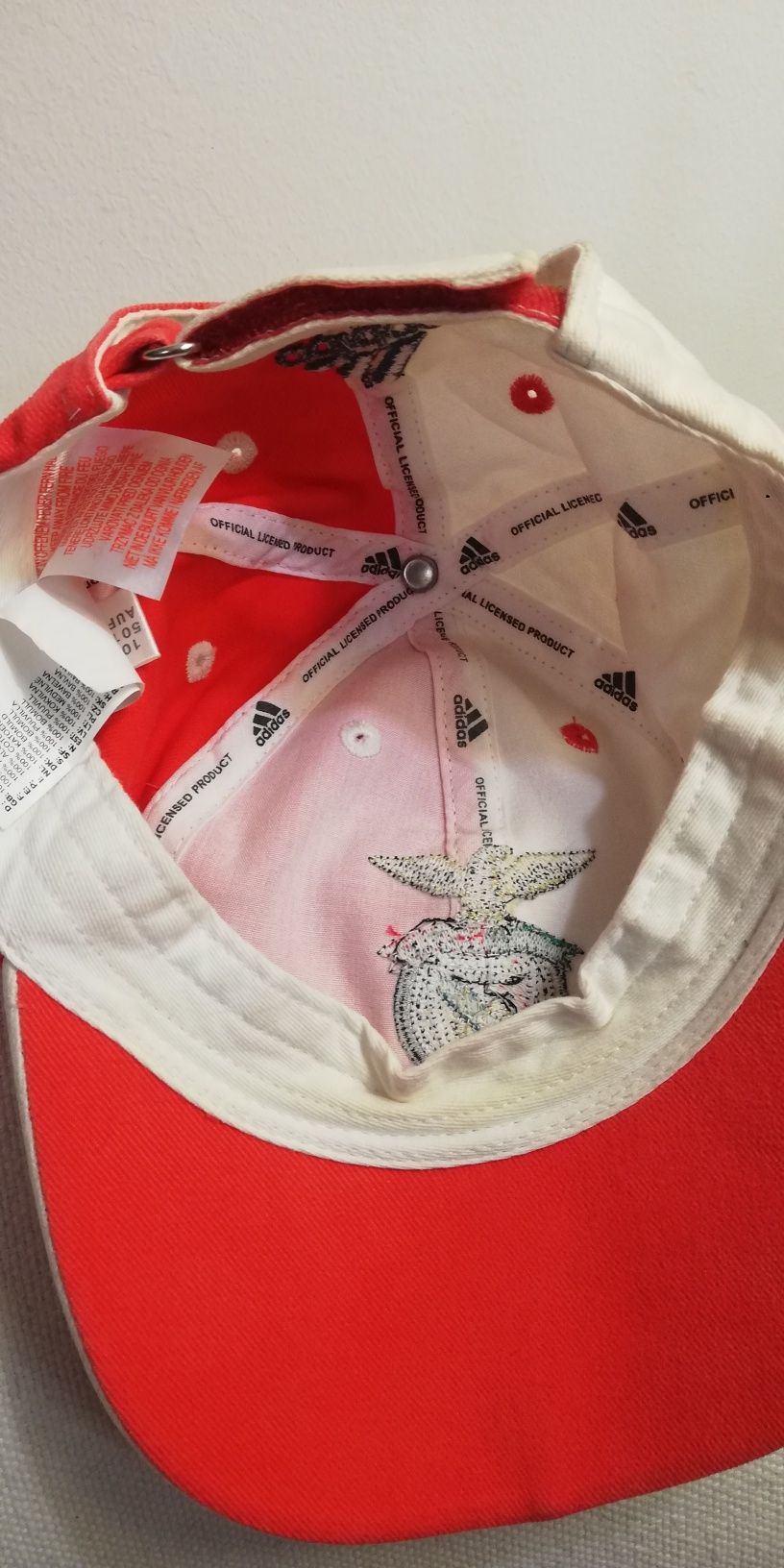 Boné do Benfica Adidas de criança