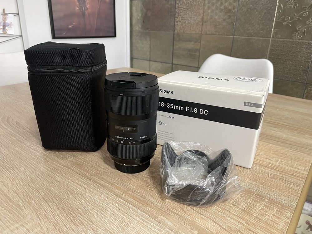 Nikon obiektyw Sigma 18-35 Art
