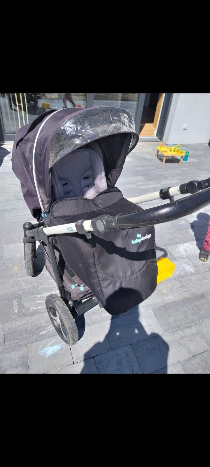 Spacerówka gondola Wózek dziecięcy baby design husky 2 w 1