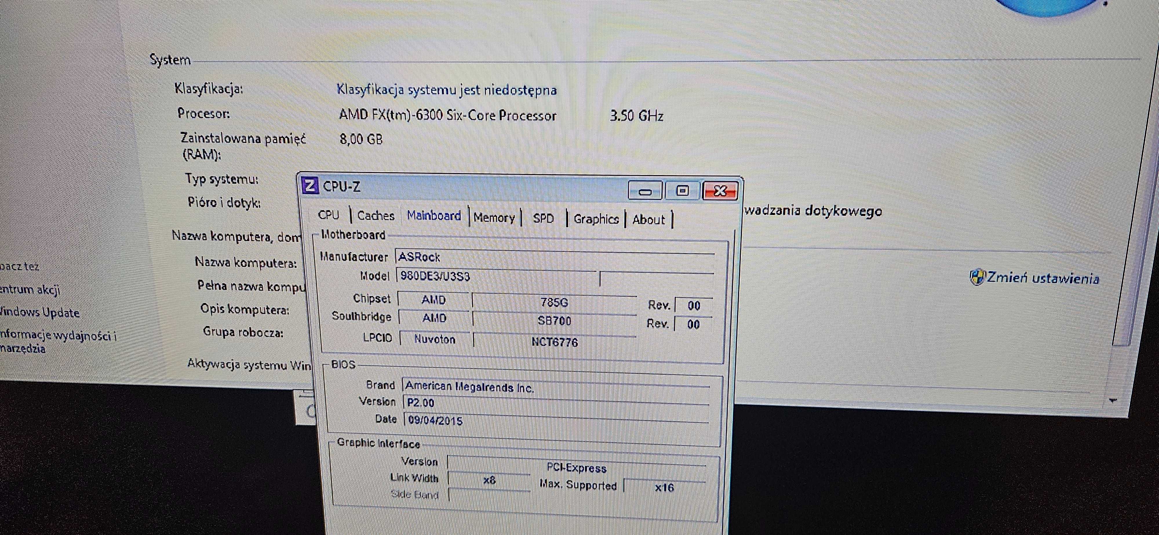 Fx 6300 3,5 GHz  Radeon 4890, HD !TB LG DVD  Areo Cool DDR 3 8Gb