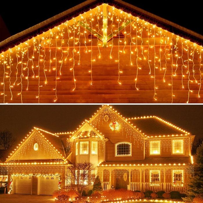ILUMINAÇAO DE NATAL - Cortinas Led Conectaveis - Várias dimensoes