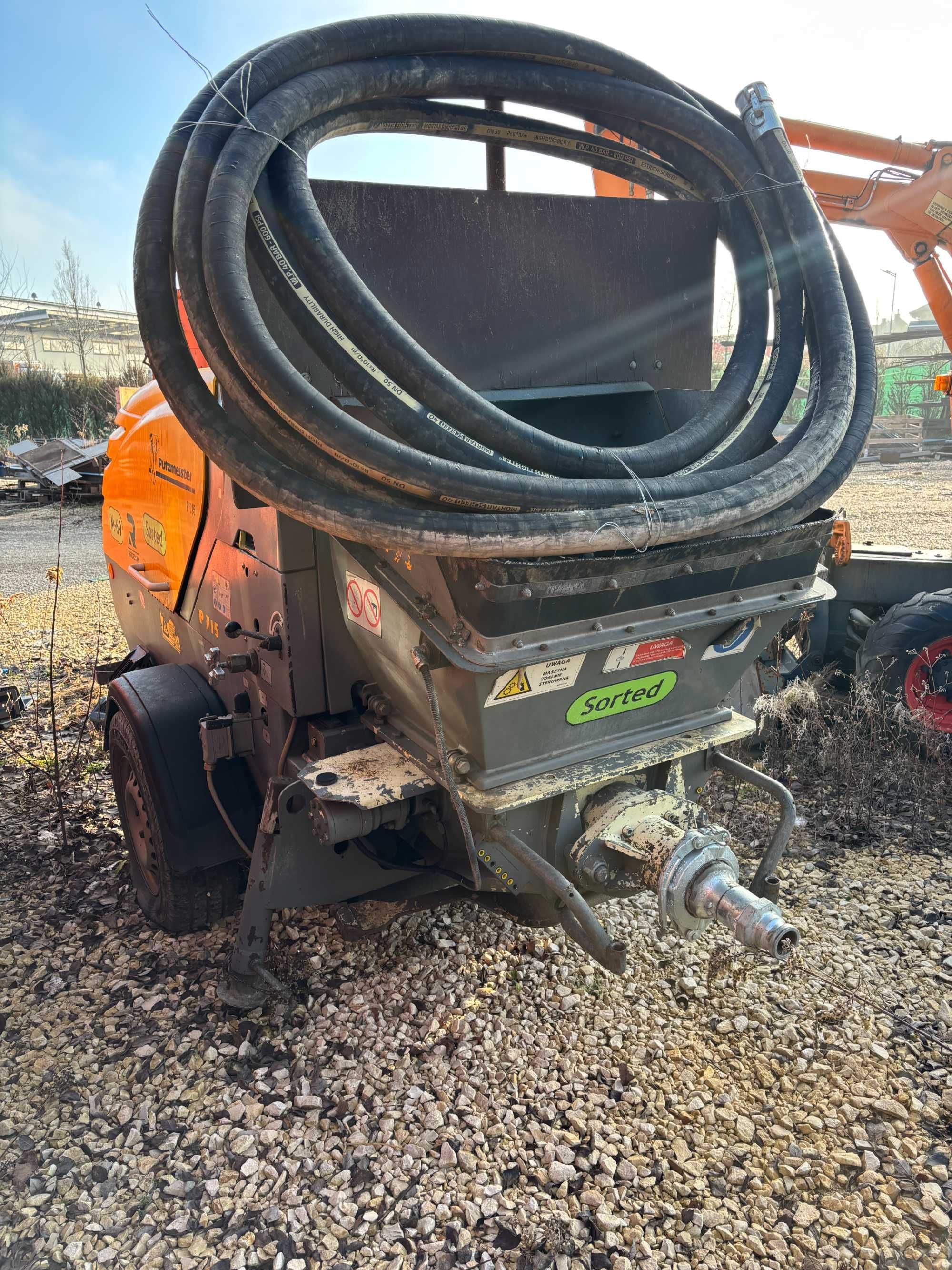 Pompa do betonu Putzmeister P715 TD