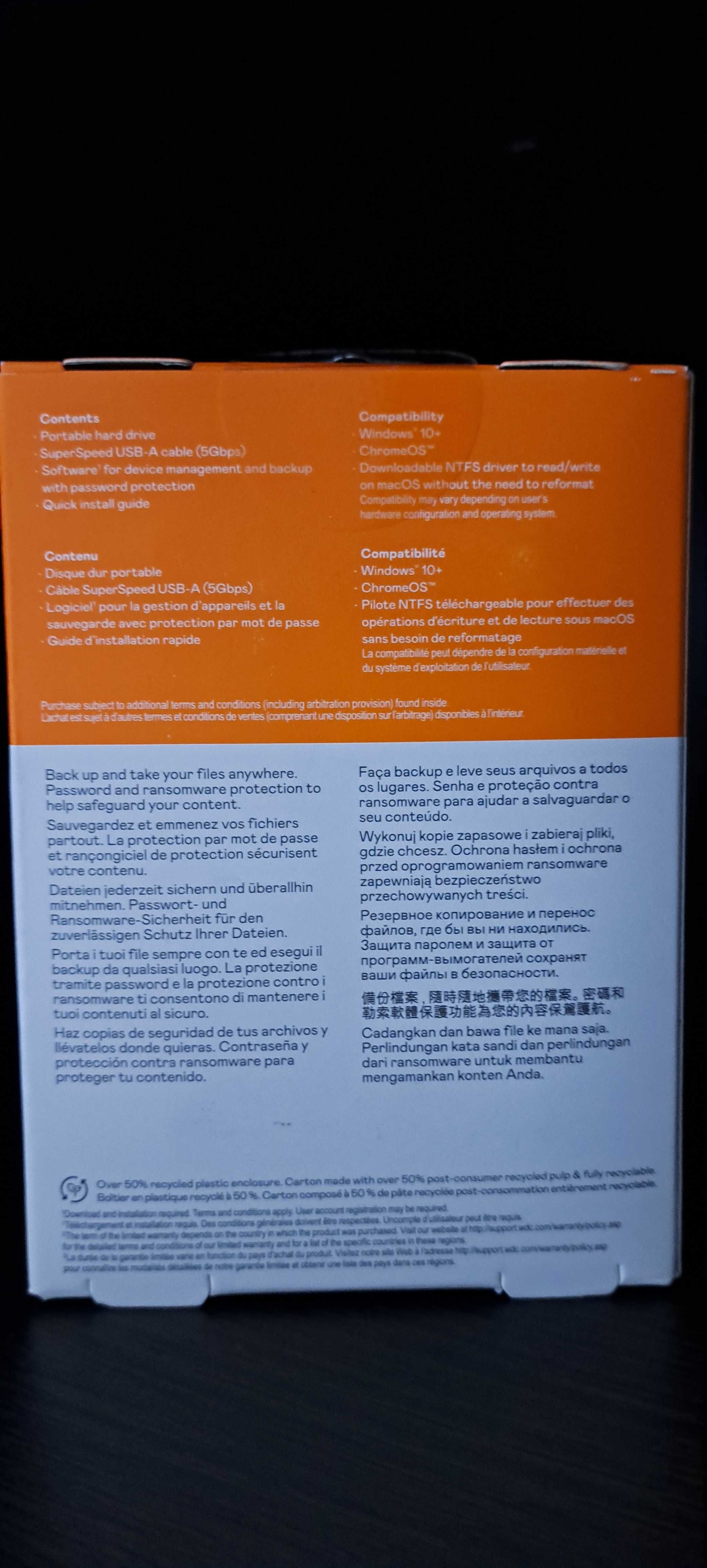 Жорсткий диск Western Digital My Passport 5TB