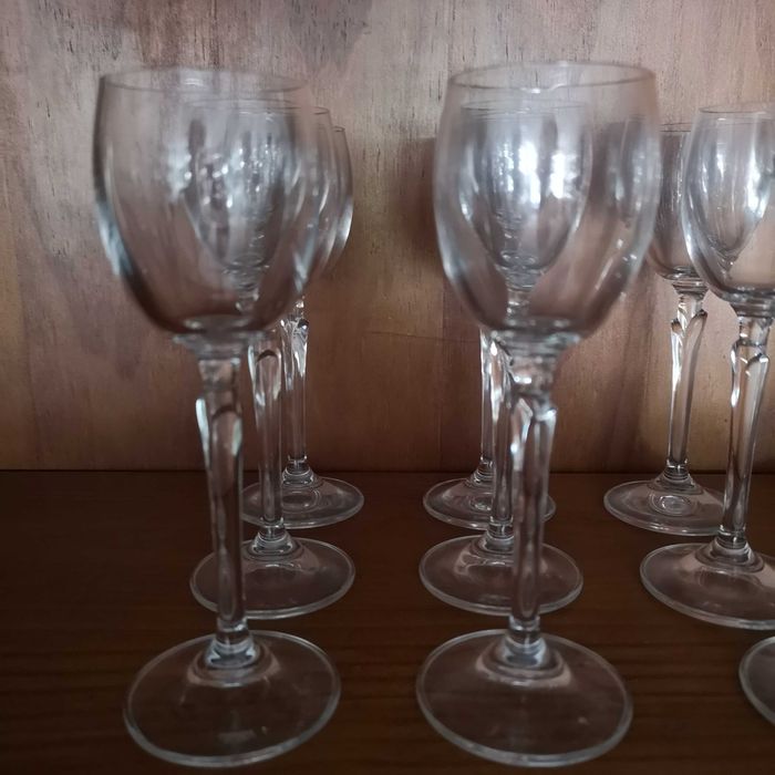 12 copos licor + 12 copos vinho