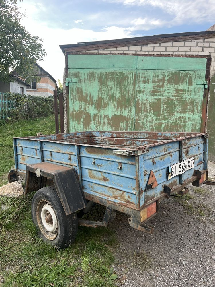 Прицем б/у рабочий