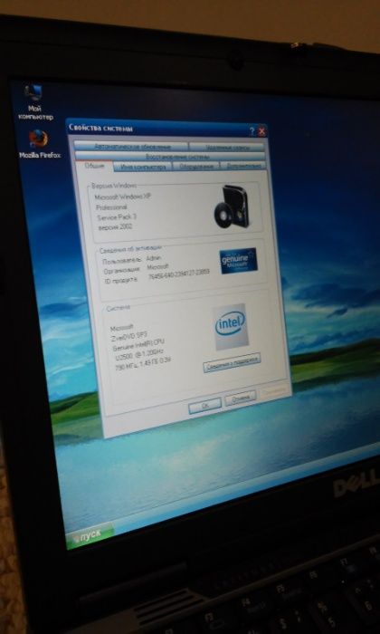 НОУТБУК Dell Latitude D420 (на запчасти)