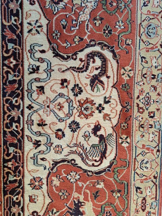 Przepiękny perski maszynowo tkany wełniany dywan 240x347cm nr 1341