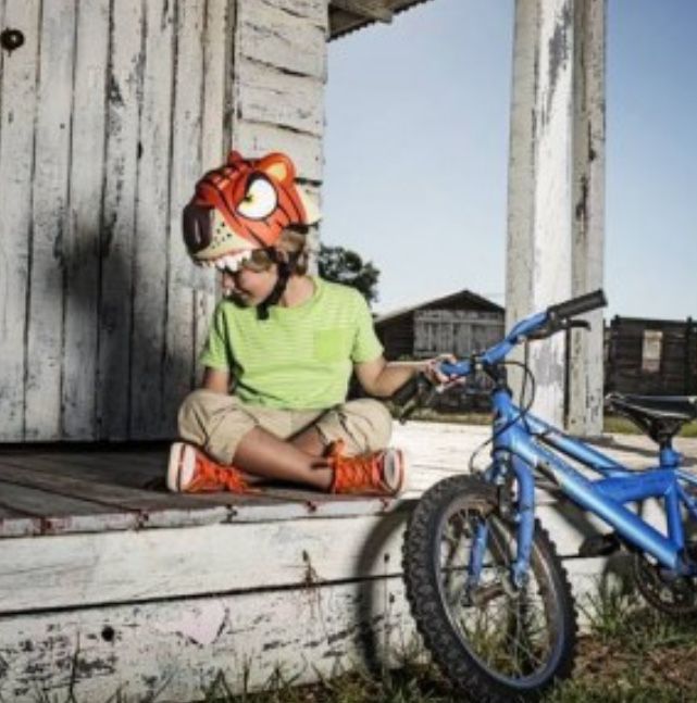 Kask dziecięcy Crazy Tiger - XS/S - 49-55 cm