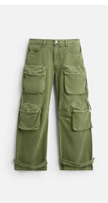 Zara thecnical calças tamanho cintura  38 novo