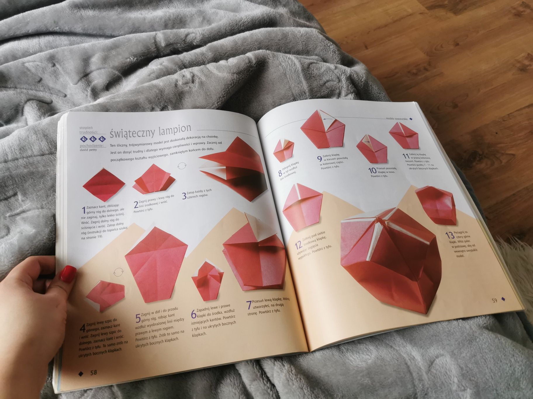 Książka podręcznik  origami