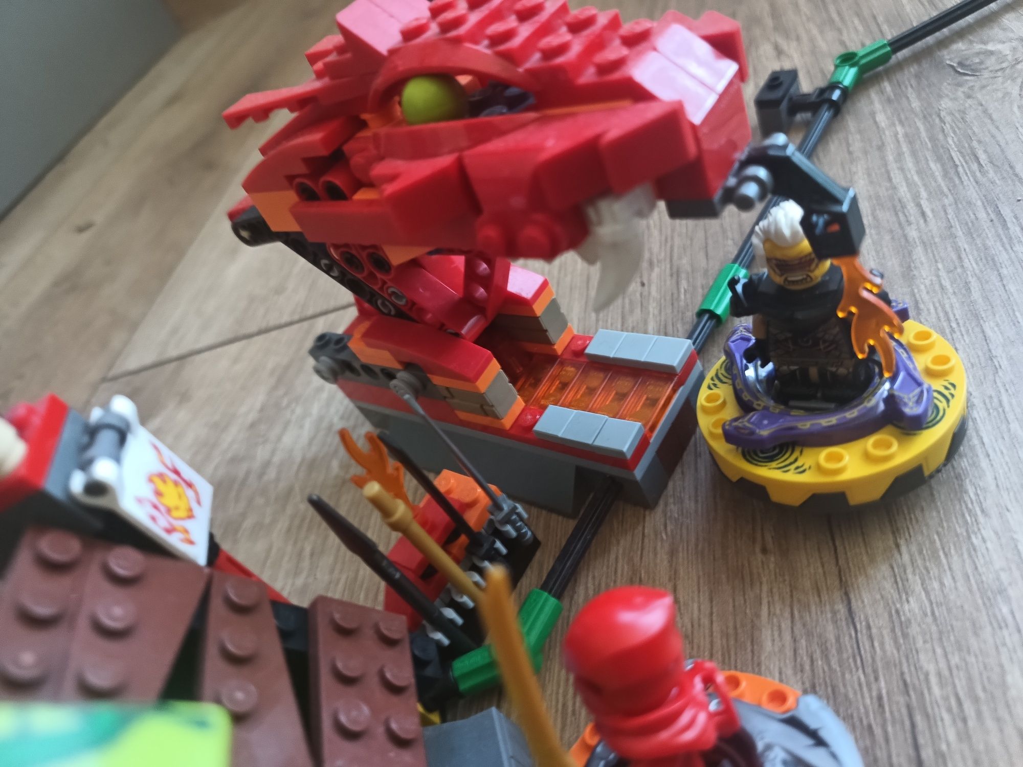 Lego Ninjago 9456 Wirująca Walka + 9558 Zestaw Szkoleniowy