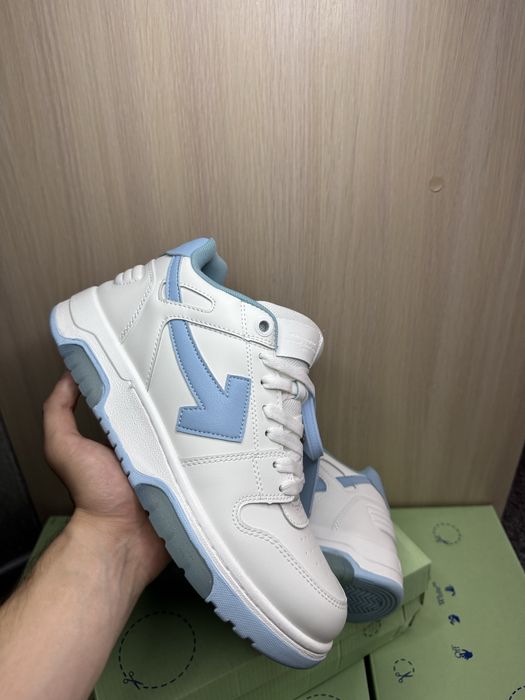 Кросівки Off-White | Out Of Office / оф вайт white/blue