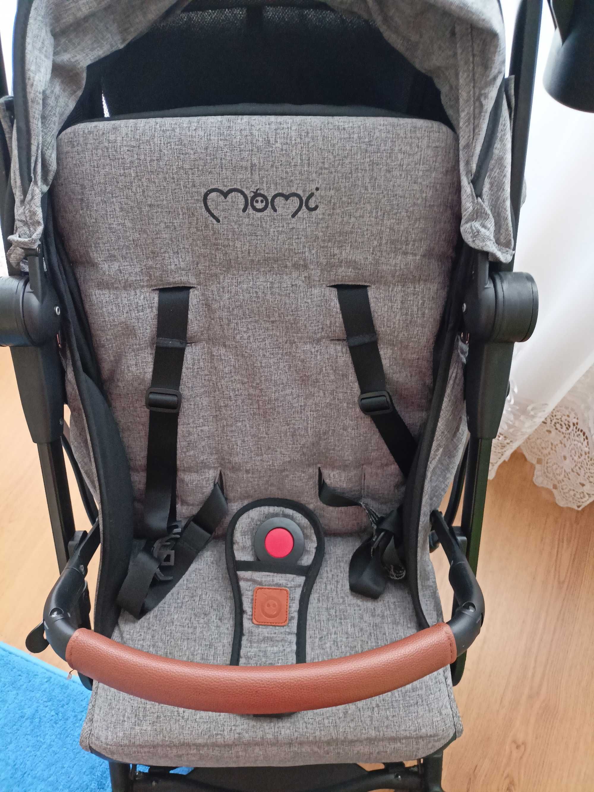 Ultra lekki wózek spacerowy MoMi 6m+