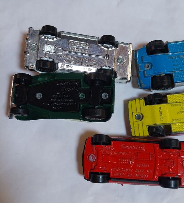 Lote de miniaturas antigas Matchbox