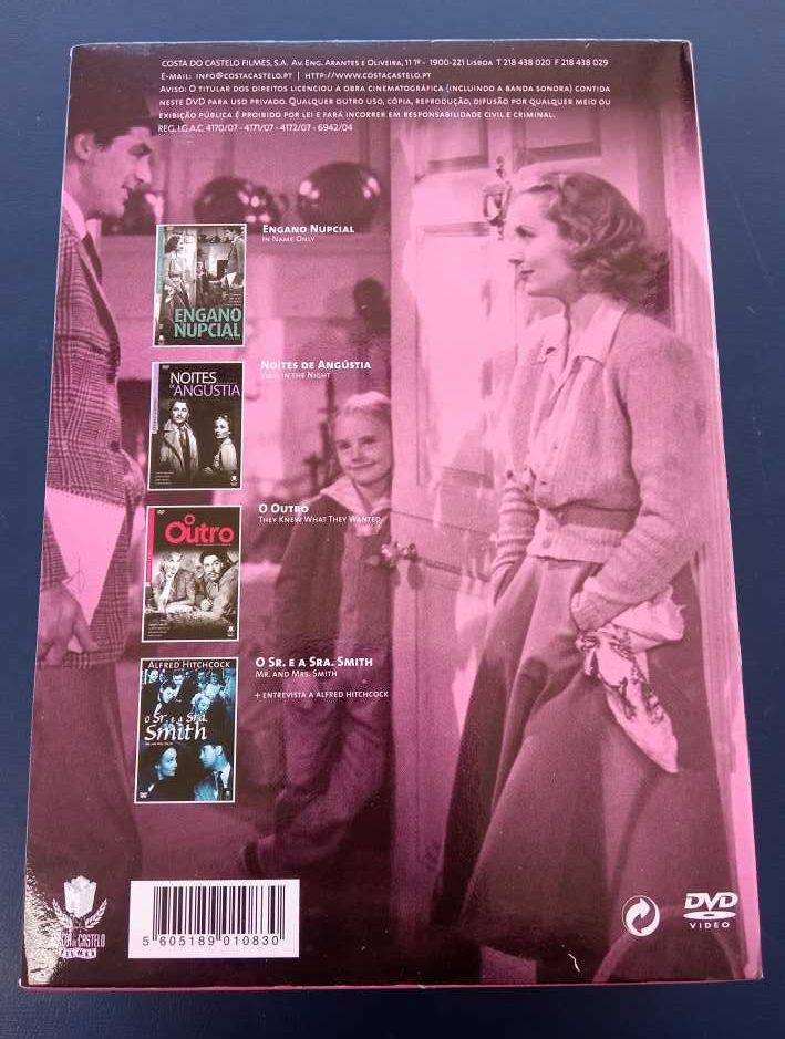 Colecção Carole Lombard Pack 4 DVDs