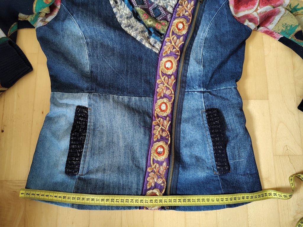 Jeansowa kurtka Desigual - r.42