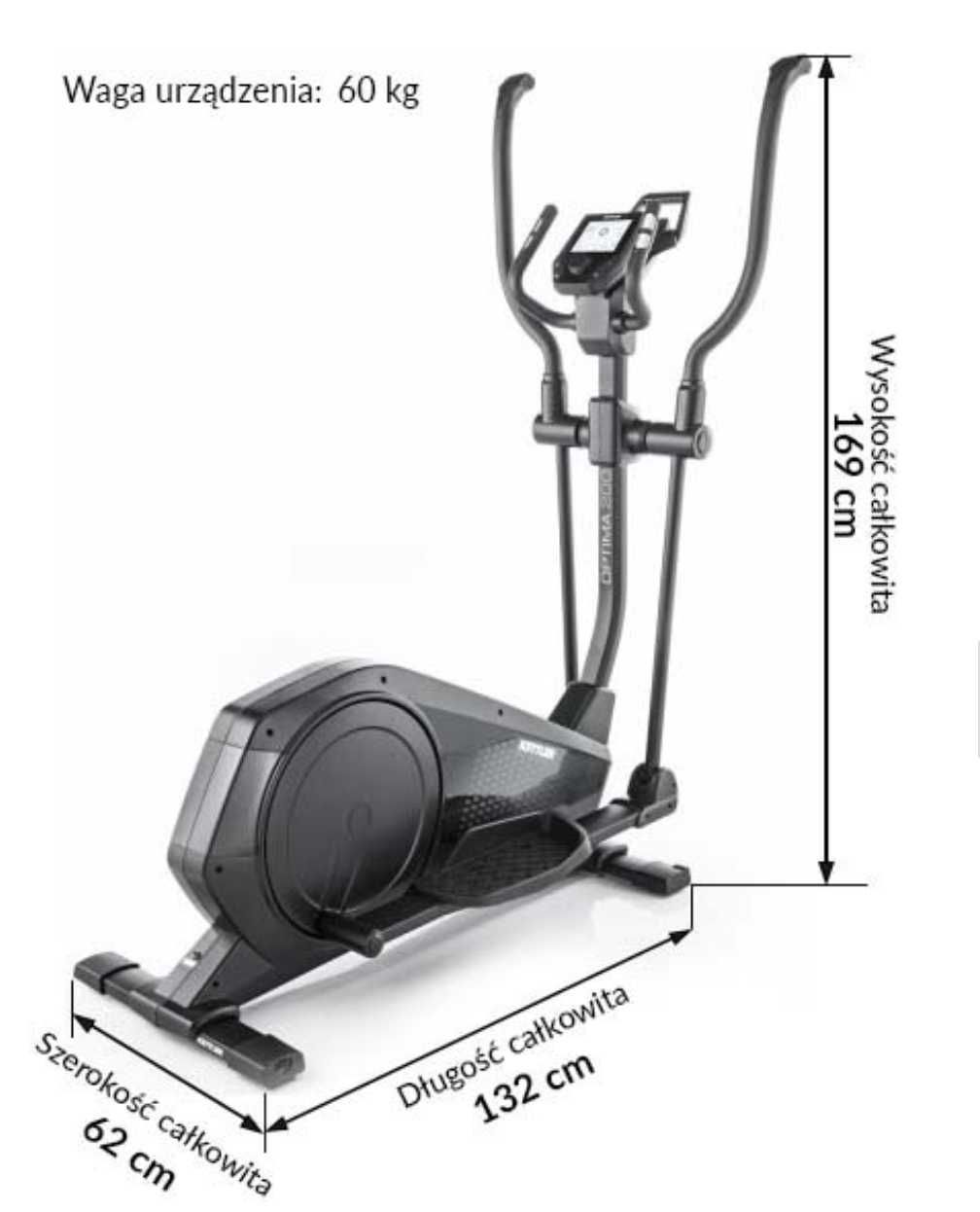 Orbitrek magnetyczny KETTLER Optima 200 Gwarancja