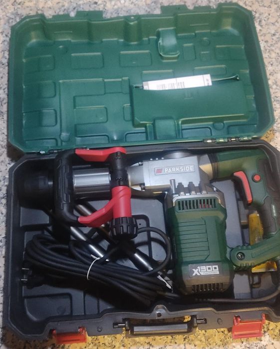 Martelo demolidor Parkside 1300w (novo + garantia)