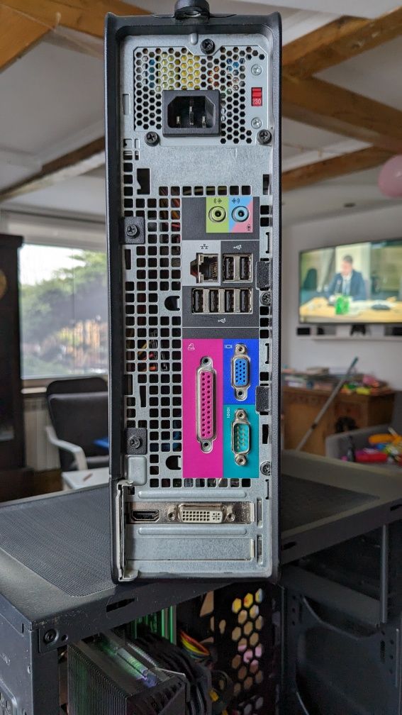 Dell Optiplex 745, Q6600, dużo RAM, Geforce, 320 GB, gry, czytaj opis