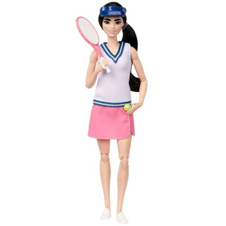 Набор одежды, аксессуары новой барби теннисистки Barbie Tennis Player