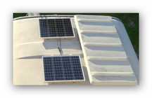 Panel Solarny PV zestaw Działka Domek Altana Bacówka Szałas LED i USB