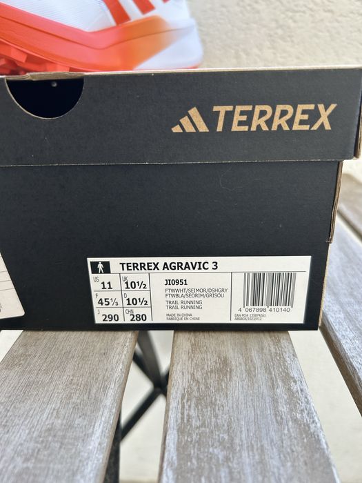 Оригінальні кросівки Adidas Terrex Agravic 3, 45 1/3 EU (29 cm)