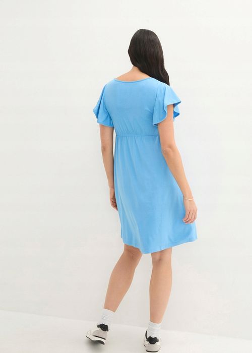 B.P.C sukienka ciążowa i karmienia piersią niebieska ^48/50