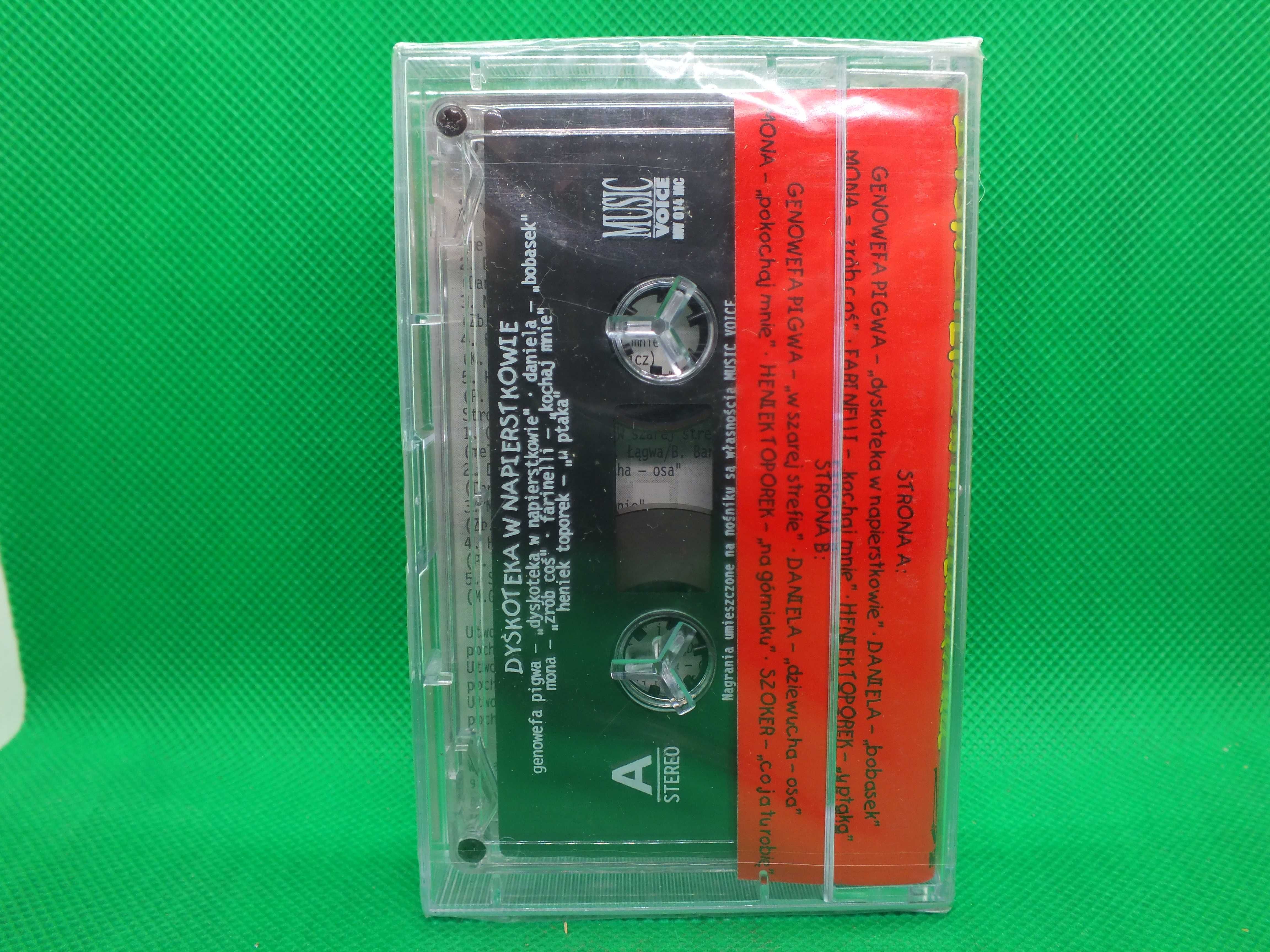 Kaseta DISCO POLO-Dyskoteka W Napierstkowie -MusicVoice 1997 NEW FOLIA