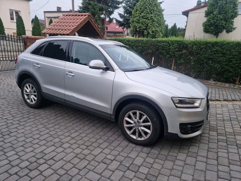 Audi Q3 4x4 Automat led ksenon navi 2x klimatronic grzane fotele tempomat alu