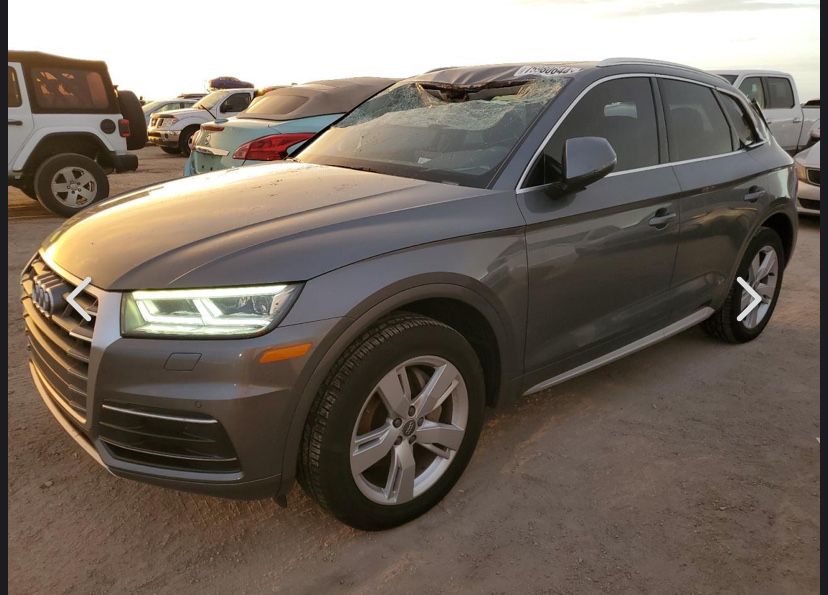 Бампер Audi Q5 80A FY задній в зборі Оригінал Разборка Ку5 80а