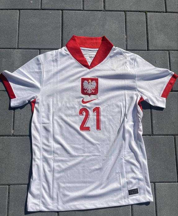 Koszulka Nicola Zalewski 21 Polska S Biało-Czerwona Reprezentacja