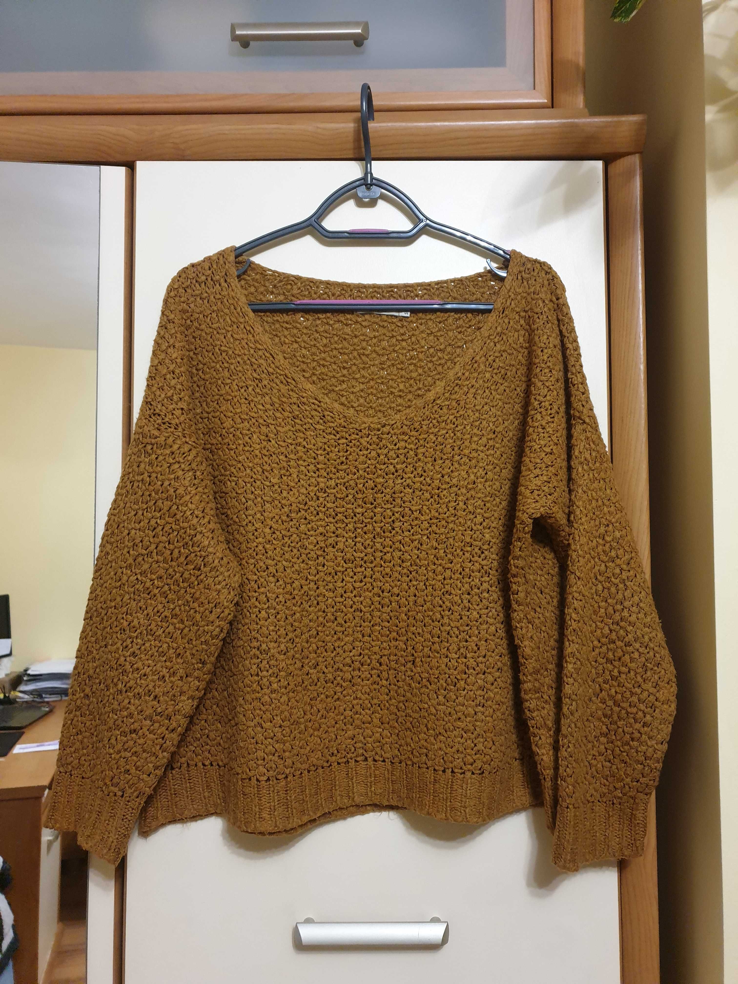 Włoski sweterek typu oversize S/M Alessia Pacini