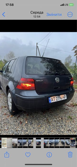 Вольксваген гольф 4 гарний стан